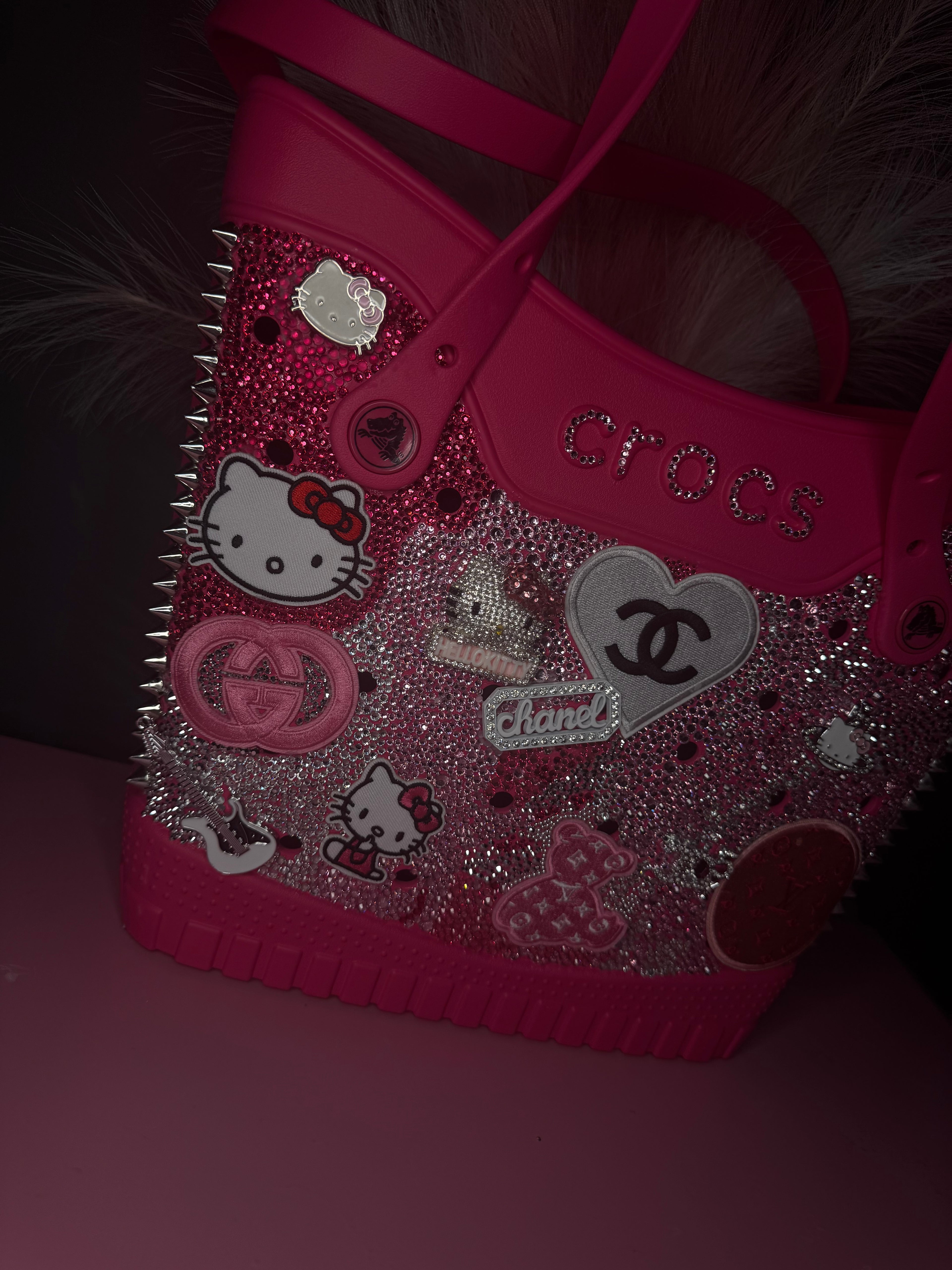 HELLO KITTY CROC BAG