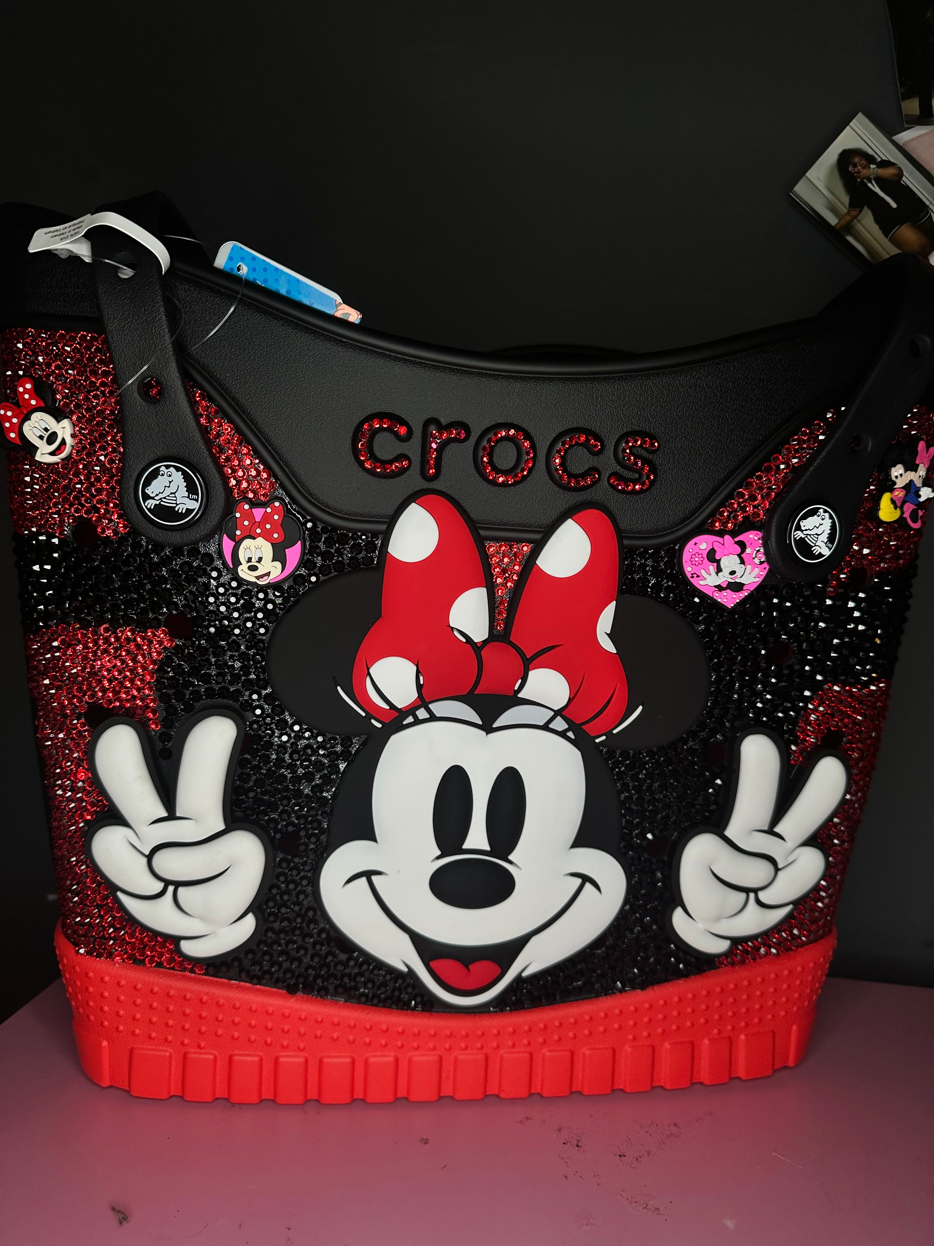 MINNE MOUSE CROC BAG