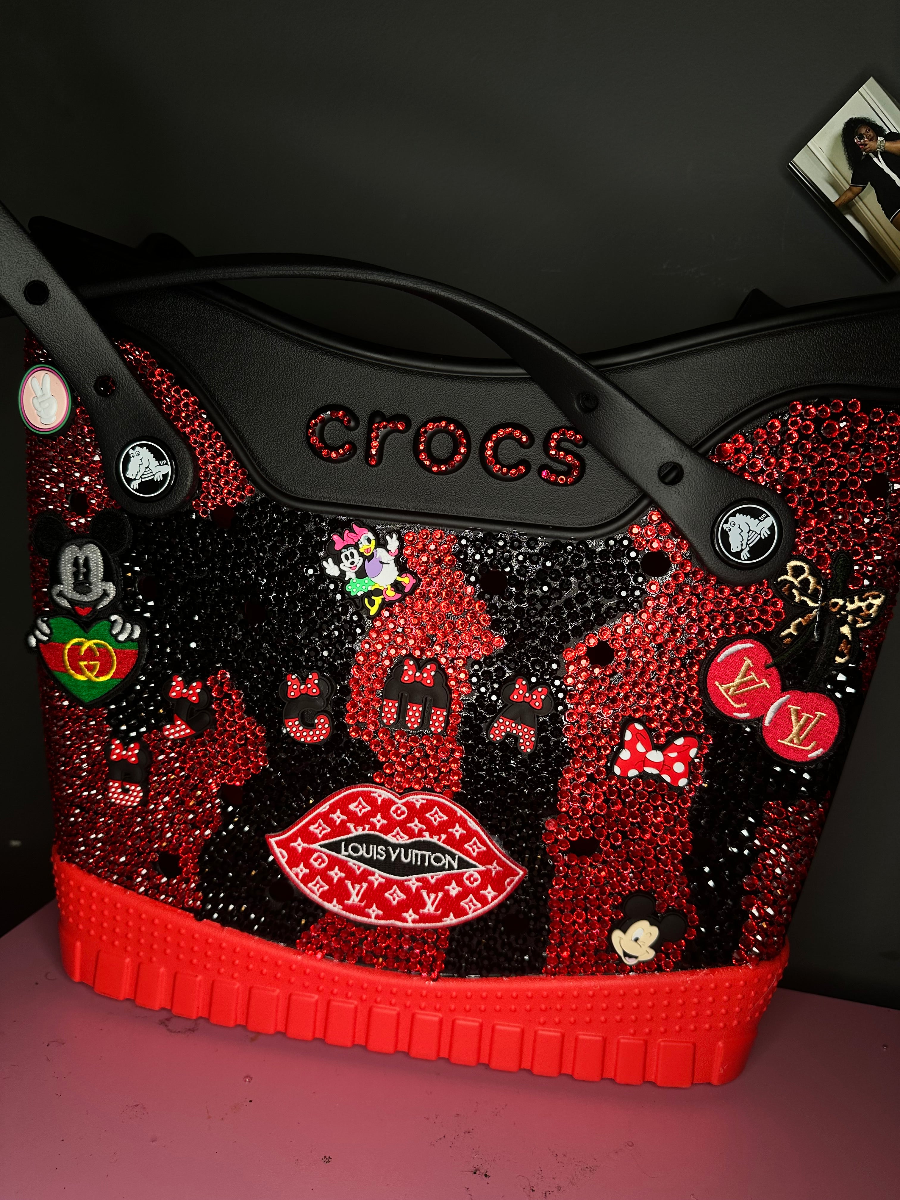 MINNE MOUSE CROC BAG